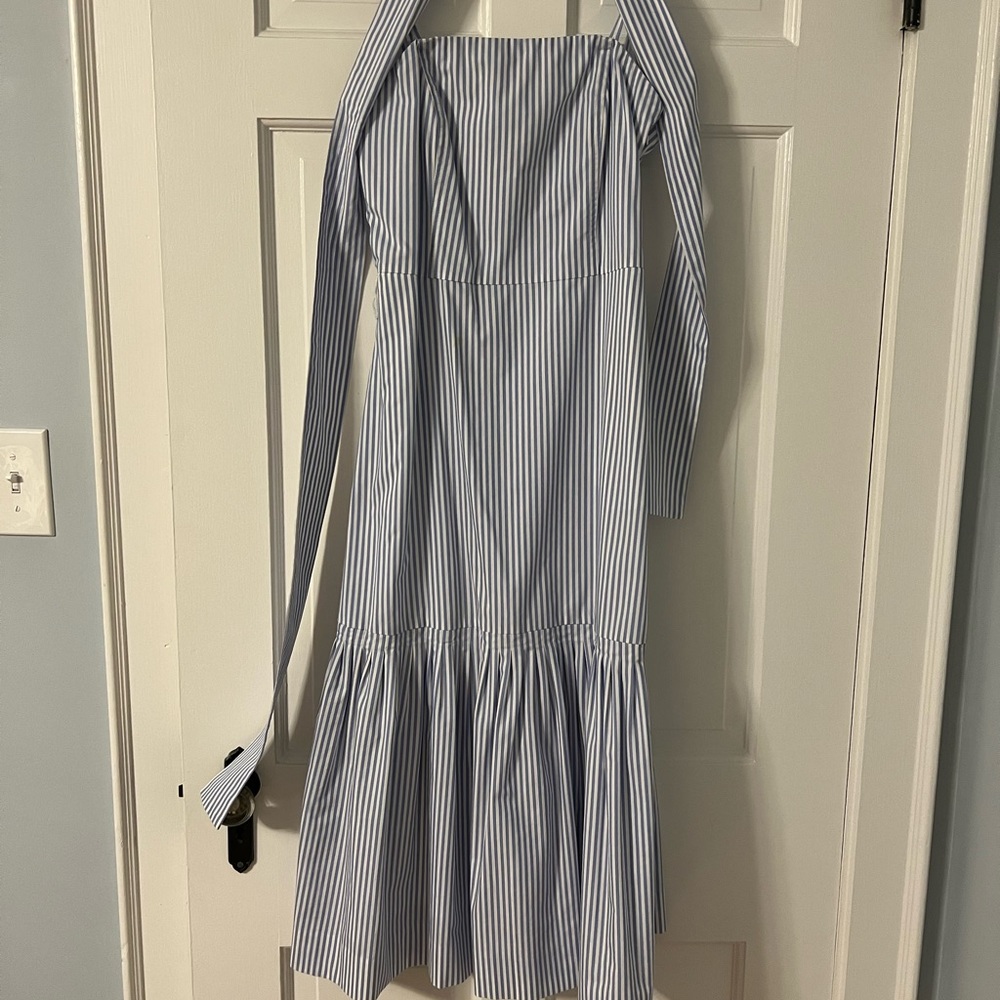Searsucker banana republic dress